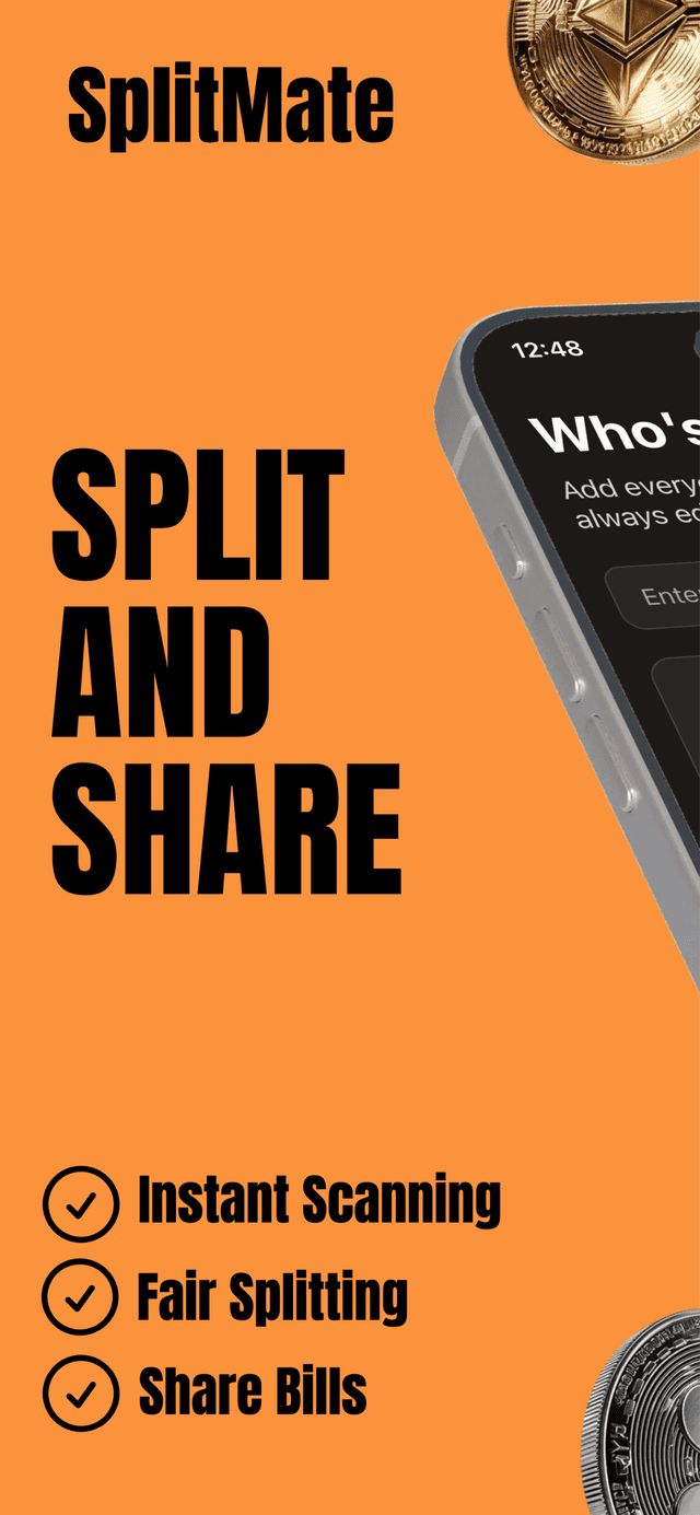 SplitMate app preview 1