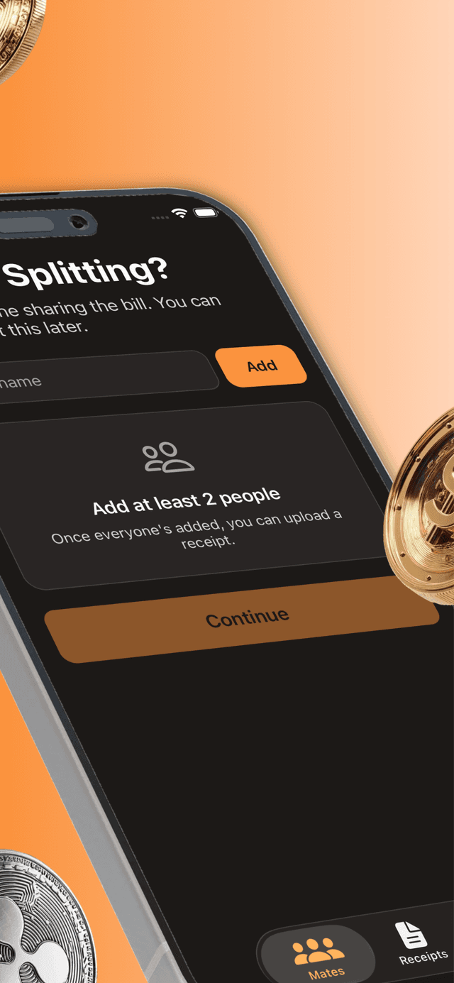SplitMate app preview 2