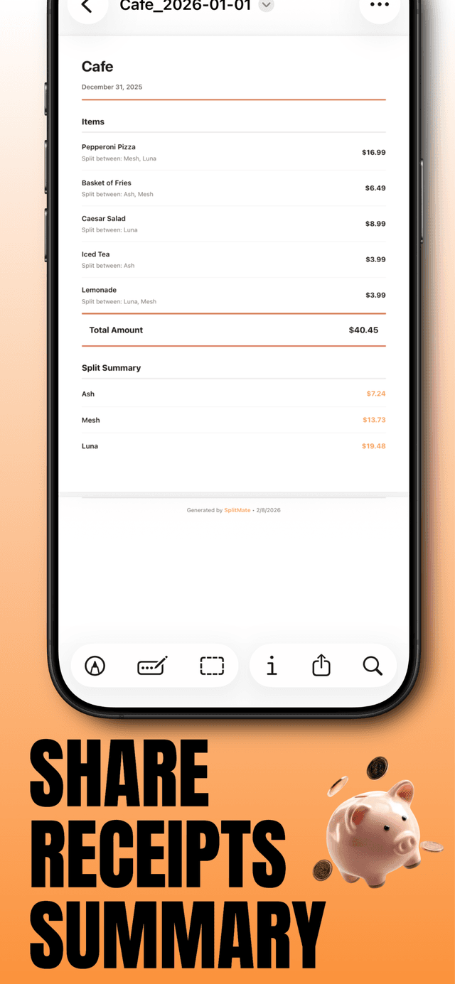 SplitMate app preview 5